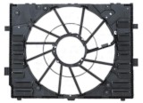 Carcasa ventilator radiator Porsche Cayenne; Vw Touareg 18, motor: 3.0 TDI, 3.0 V6h, 3.6 V6, 3.6 V6 T, 4.2 TDI, 4.8 V8, 4.8 V8 T, 4.8 V8T,