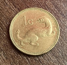 C50 - Moneda foarte veche - Malta - 1 cent - 1995