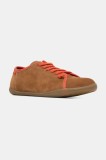 Camper sneakers din piele &icirc;ntoarsă Peu Cami culoarea maro, K101064-006