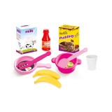 Frigider de jucarie pentru copii, cu sunet, 36x30.5x48.5 cm, ATU-088978, Plastic, Oem