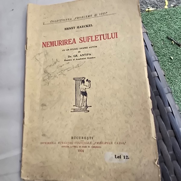 NEMURIREA SUFLETULUI - ERNST HAECKEL