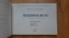 Transilvania - Recensamantul din 1857 ( 1996 ) istoria Transilvaniei statistici recensamant demografie