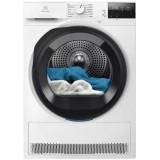 Uscator de rufe Electrolux EW6D295GE, Pompa de caldura, 9 kg, Clasa A+++, GentleCare + Sensicare, Motor Inverter, Usa reversibila, Alb