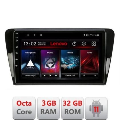 Navigatie Skoda Rapid Seat Toledo 2013+ Android radio gps internet Octa Core 3+32 Kit-rapid+EDT-E509-lite v1 LENOVO LITE CarStore Technology