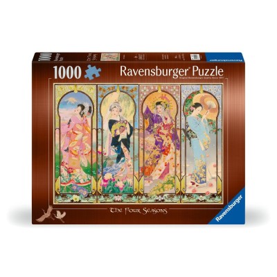 Ravensburger - Puzzle cele 4 anotimpuri 1000 piese design nou foto