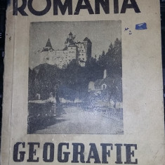 Carte veche,Manual de Geografia ROMANIEI pt.clasa a III-a primara,1946,T.GRATUIT