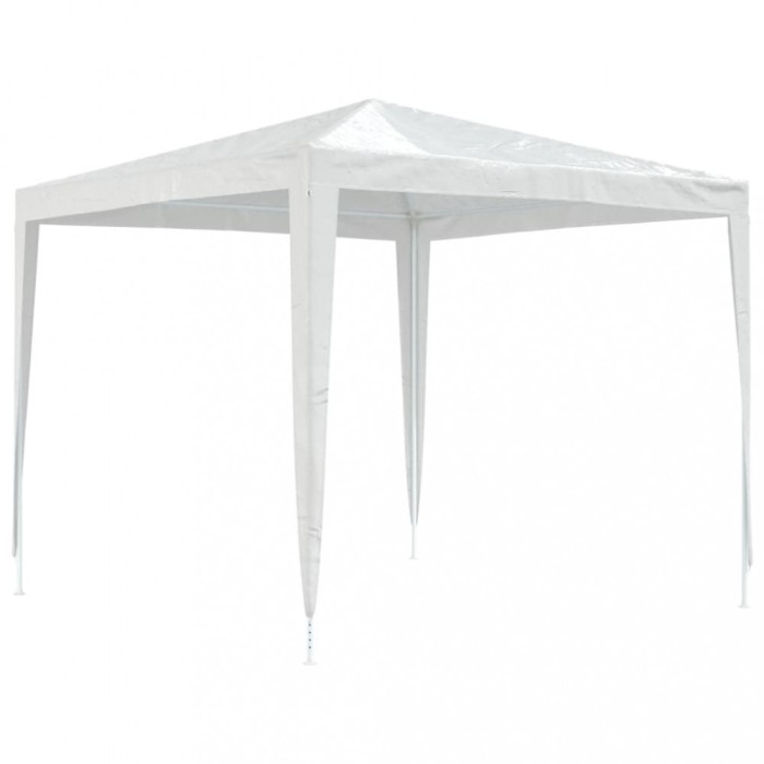 Cort de petrecere, alb, 2,5 x 2,5 m