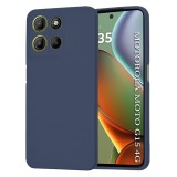 Husa silicon Motorola Moto G15 Asteroid GSM SoftFlex, bleumarin
