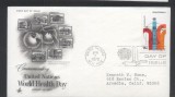 UN New York 1972 World health day Mi.244 FDC UN.133