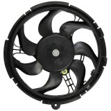 GMV radiator electroventilator Fiat Stilo, 2001-2007, Motorizare 1, 2 16v 59kw; 1, 4 16v 66/70kw; 1, 6 16v 76kw Benzina, tip climatizare fara AC, cut