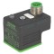 Conector cu valvă Format A 18mm 4 PIN