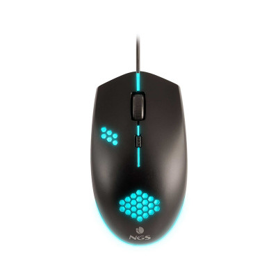 Mouse optic gaming NGS, USB, 800/1200 dpi, 3 butoane, iluminare RGB foto