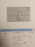 Romania 1860 - Scrisoare circulata BERLAD-IASI