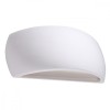 Lampă De Perete Pantius Alb Ceramică 1 Bec Semicircular Modern De Interior