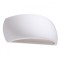 Lampă De Perete Pantius Alb Ceramică 1 Bec Semicircular Modern De Interior