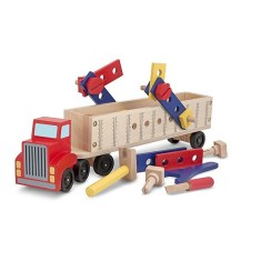 Banc de lucru mobil Camion cu unelte Melissa and Doug