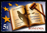 Romania 2011, LP 1920, Ziua EU a Justitiei, seria, MNH! LP 6,00 lei, Organizatii internationale, Nestampilat