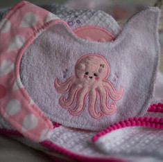 Baby shower &amp;amp;#8211; pink sea creatures foto