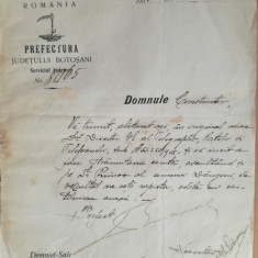 adresa Prefectura Botosani, 1905, telefoane, primăria Dângeni, Botoșani