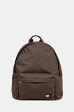 Tommy Jeans rucsac culoarea maro, mare, uni, AM0AM13726