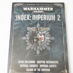 Warhammer 40k 40.000 Index: Imperium 2 - carte reguli