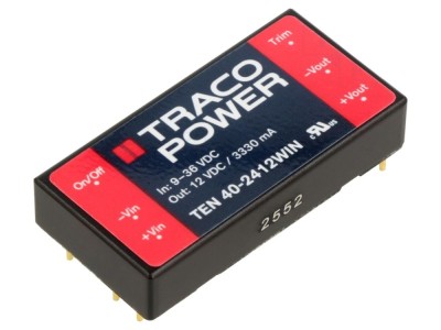 Convertor DC/DC 40W 12V 3,33A foto