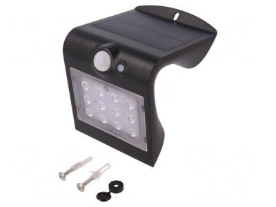 Lampa solară LED 1,5W 144,5x96x79mm foto