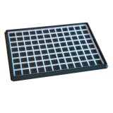 Tavă de scurgere, Tavă de picurare cu 1 covoraș de uscare, mic