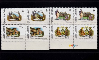 RO 1992 LP 1303 &amp;quot;Aniversari - evenimente&amp;quot;, pereche V sau H, MNH foto