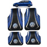 Covorase Universale VW Golf 8 Hatchback 2020&ndash;2025 &ndash; Albastru/Negru, PVC