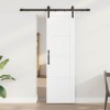 Ușa glisantă Manual Alb și negru 61 x 198.5 cm