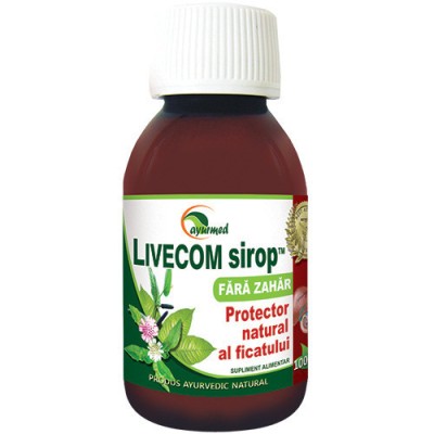 Livecom sirop fara zahar 100ml foto