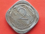 INDIA BRITANICA- 2 ANNAS 1939