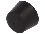 Picioruş vibro-absorbant &Oslash; 25mm Duritate Shore 70&plusmn;5 374N
