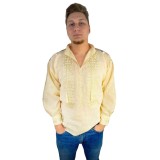 Camasa tip ie barbati IM23, bej natural, marime 3XL