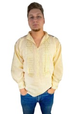 Camasa tip ie barbati IM23, bej natural, marime 2XL