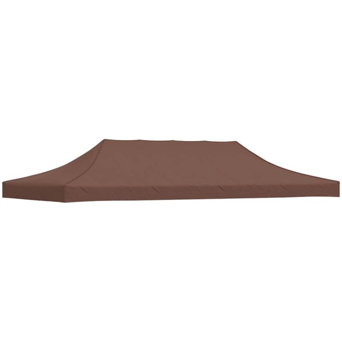 Acoperiș pentru cort de petrecere, maro, 6 x 3 m, 270 g/m&sup2;