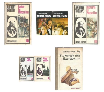 Pachet 7 carti Anthony Trollope E foto