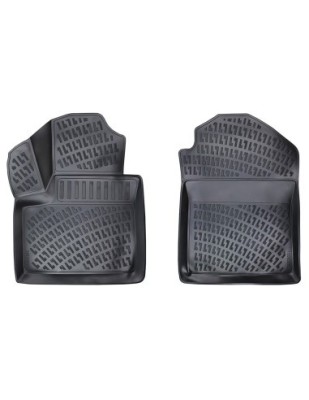 Set covorase auto din cauciuc tip tavita pentru Ford Connect I (Fata) 2002-2013 foto