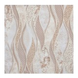 Tapet modern, crem, bej, linii curbate, dormitor, living, lavabil, Vomax, 1514-62