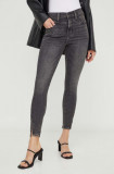 Levi&#039;s jeansi 720 SUPER SKINNY femei, culoarea negru