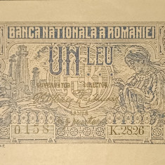 SD0037 Romania 1 leu 1915