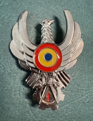 Insigna Inginer Cl 1 aviatie militara 1992 2000 foto