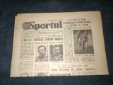 ZIARUL SPORTUL 31 MAI 1984