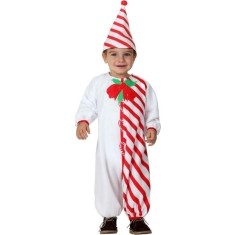 Costum Candy Cane bebelusi 0-6 luni
