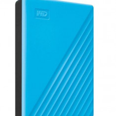 HDD Extern Western Digital My Passport, 4TB, USB 3.0, 2.5inch (Albastru)