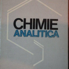 CHIMIE ANALITICA de GHEORGHE MORAIT SI LIVIU ROMAN, BUC. 1983