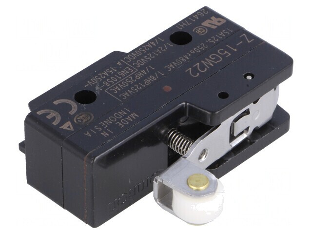 Micro&icirc;ntrerupător SNAP ACTION SPDT 15A/125VAC 6A/30VDC