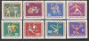 Mongolia 1968 - #113 Jocurile Olimpice de Vara 8v MNH, Nestampilat