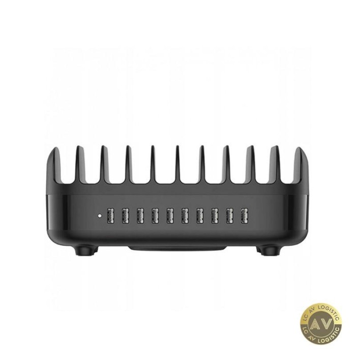 Incarcator Statie Orico DUK-10P-V1 120W 2.4A 10 x USB-A Negru